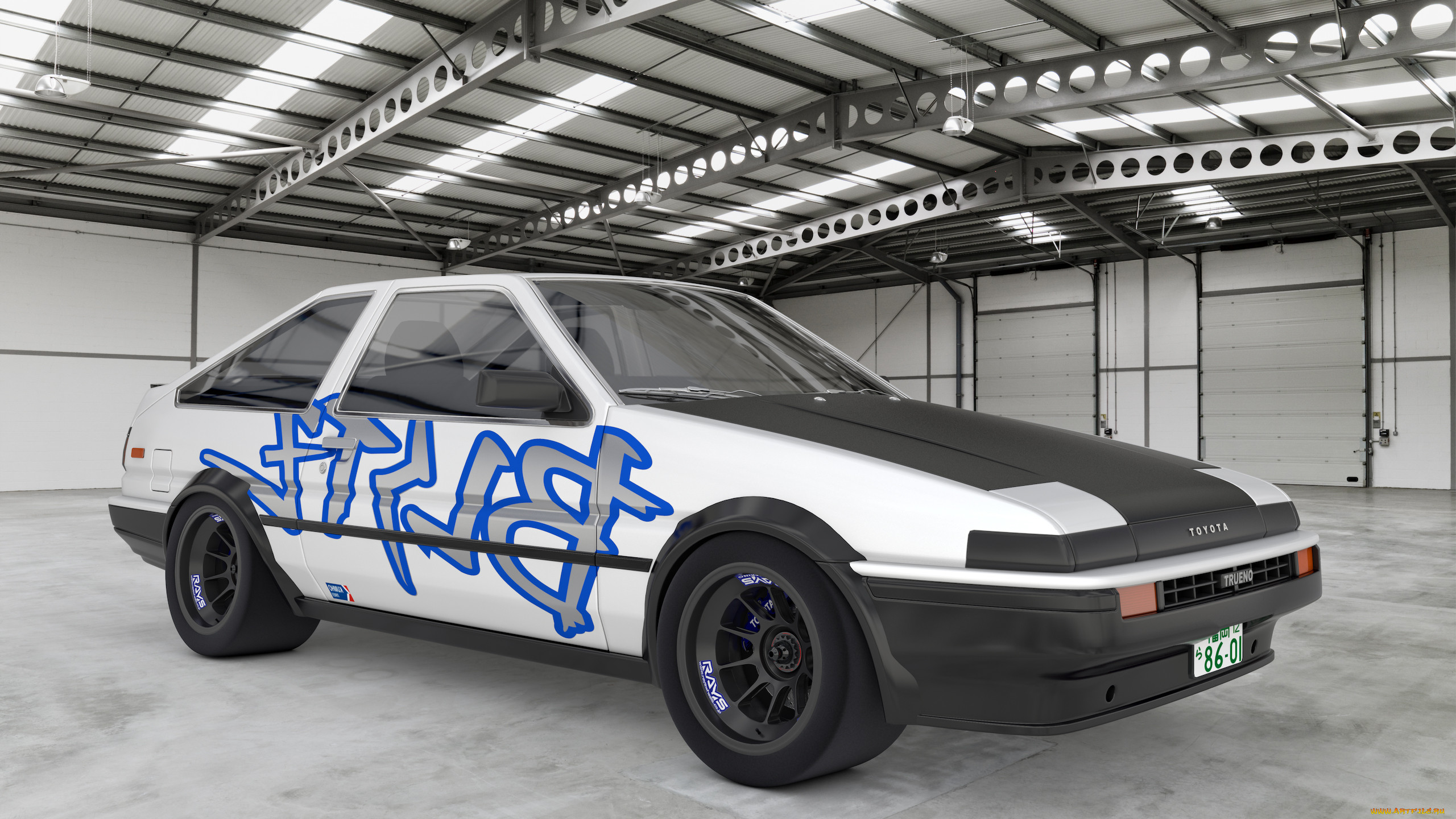 , 3, trueno, toyota